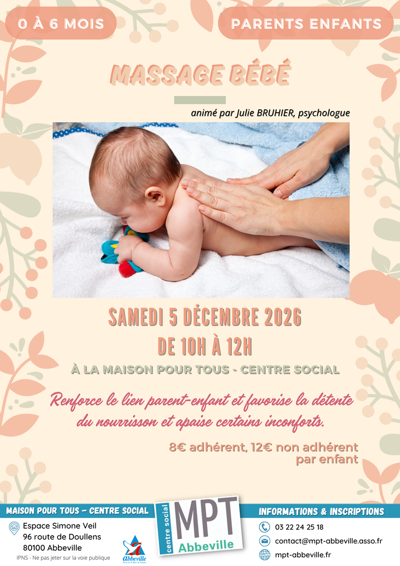 Massage bébé