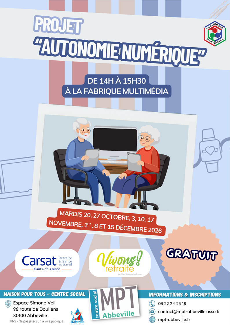 Projet "Autonomie numérique"