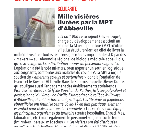 article courrier picard 08-05-2020