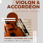 Concert de violon et accordéon