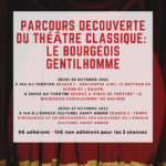 Parcours découverte du théâtre classique : Le bourgeois Gentilhomme