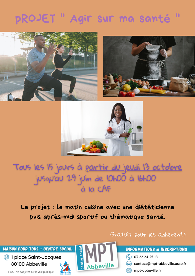 Projet "Agir sur ma santé"