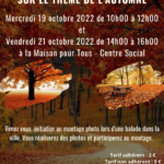 Initiation au montage photo sur le thème de l'automne