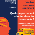 Quel comportement adopter dans les transports ? (BAAG)