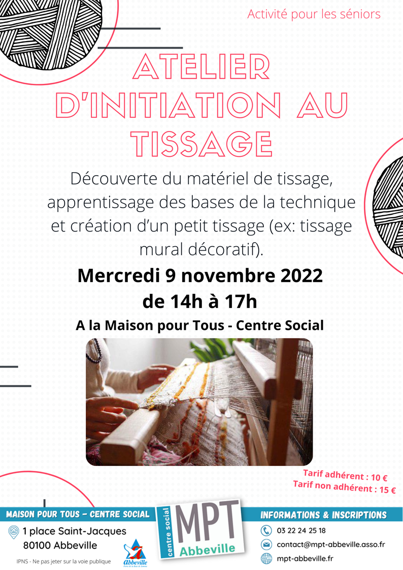 Initiation au tissage