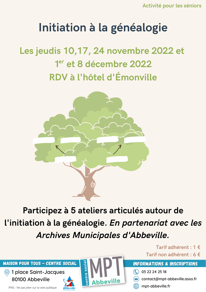 Initiation à la généalogie