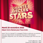 Comédie musicale "Chante avec les stars"