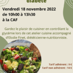 Je cuisine avec mon diabète