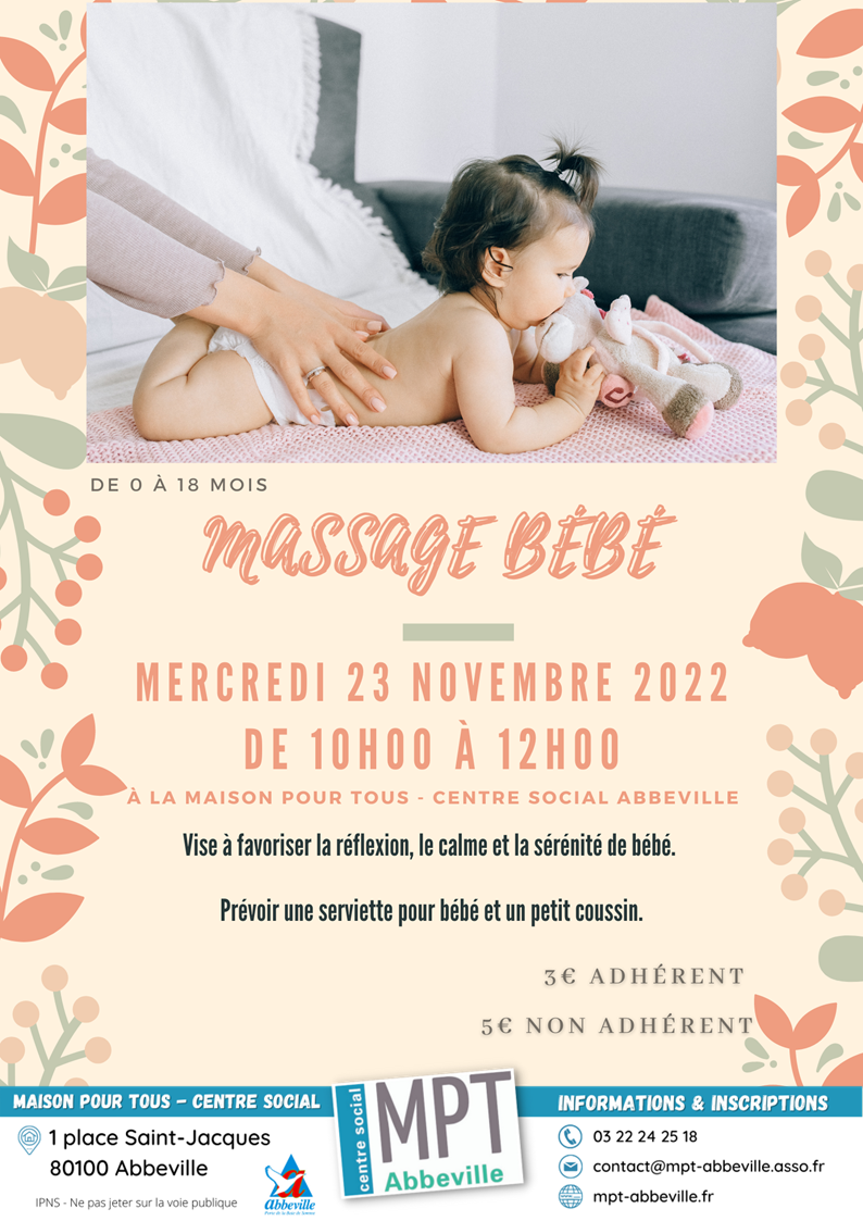 Massage bébé