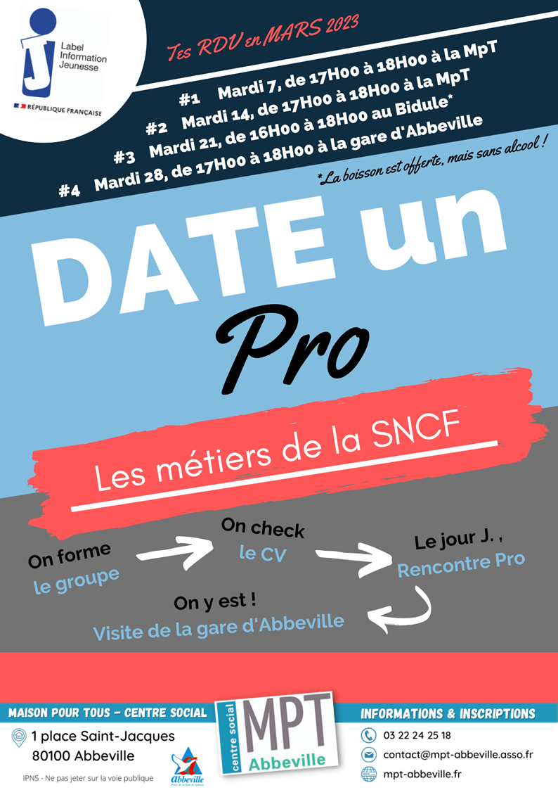 Date un pro : les métiers de la SNCF