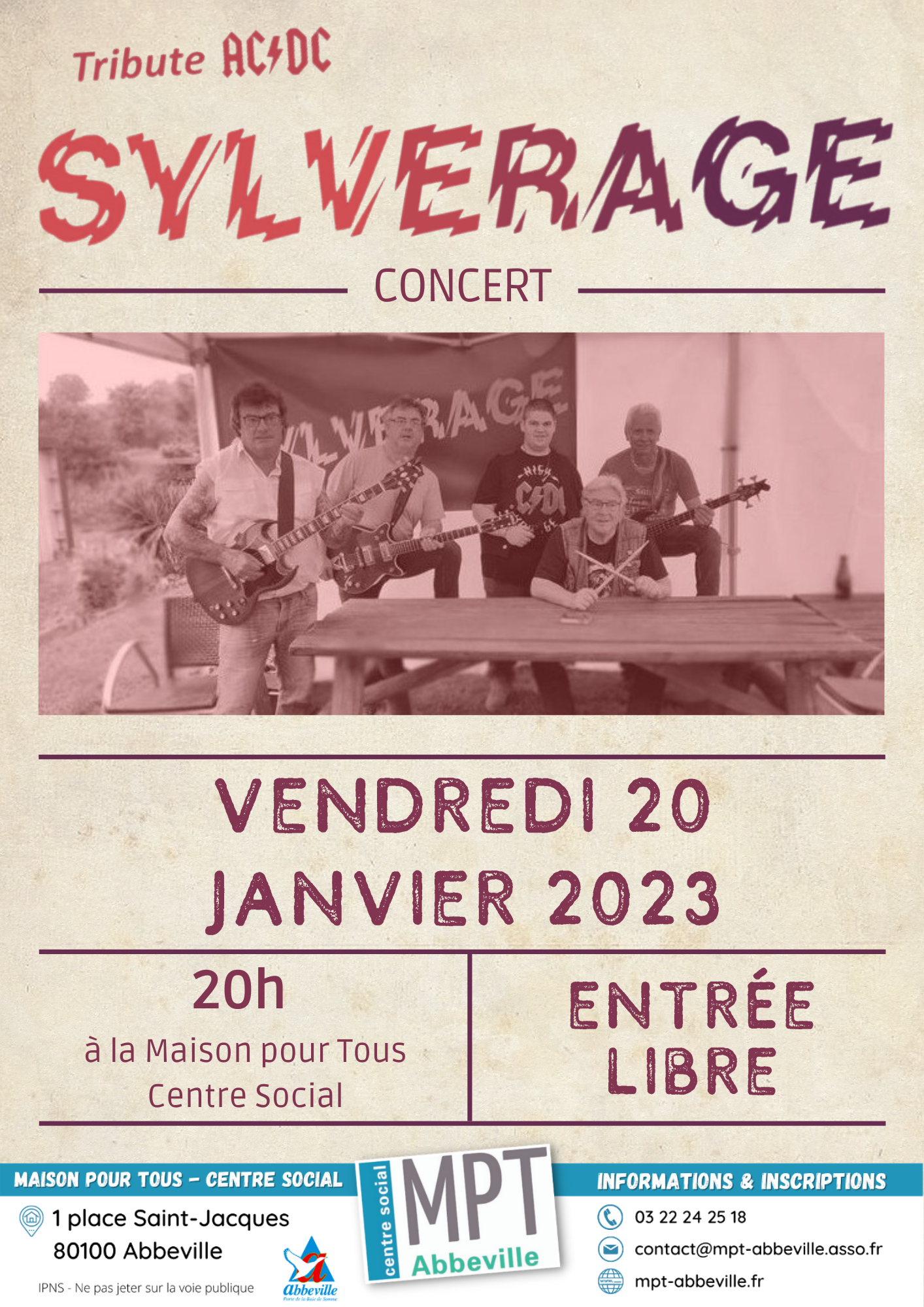 Sylverage renprend AC/DC