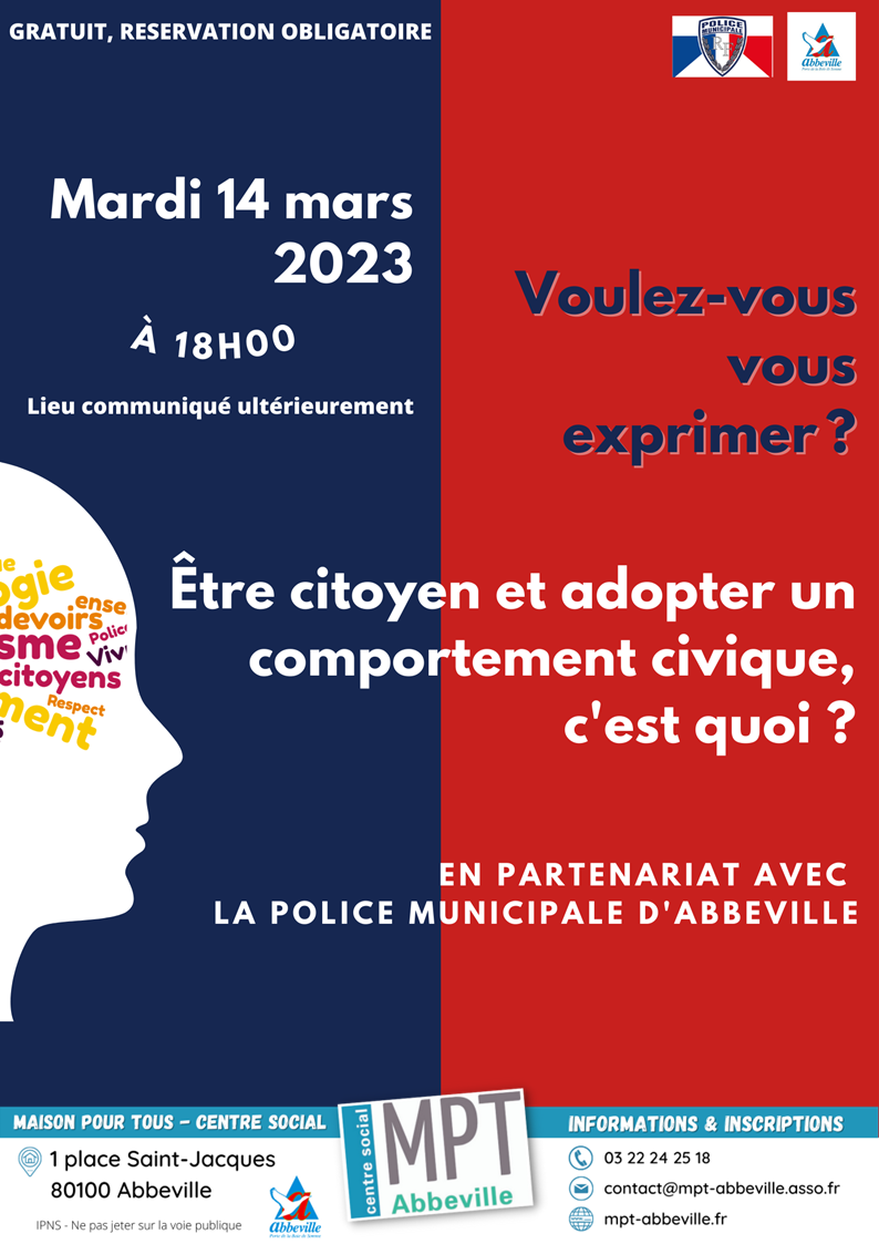 Débat citoyen : Rencontre avec la Police Municipale