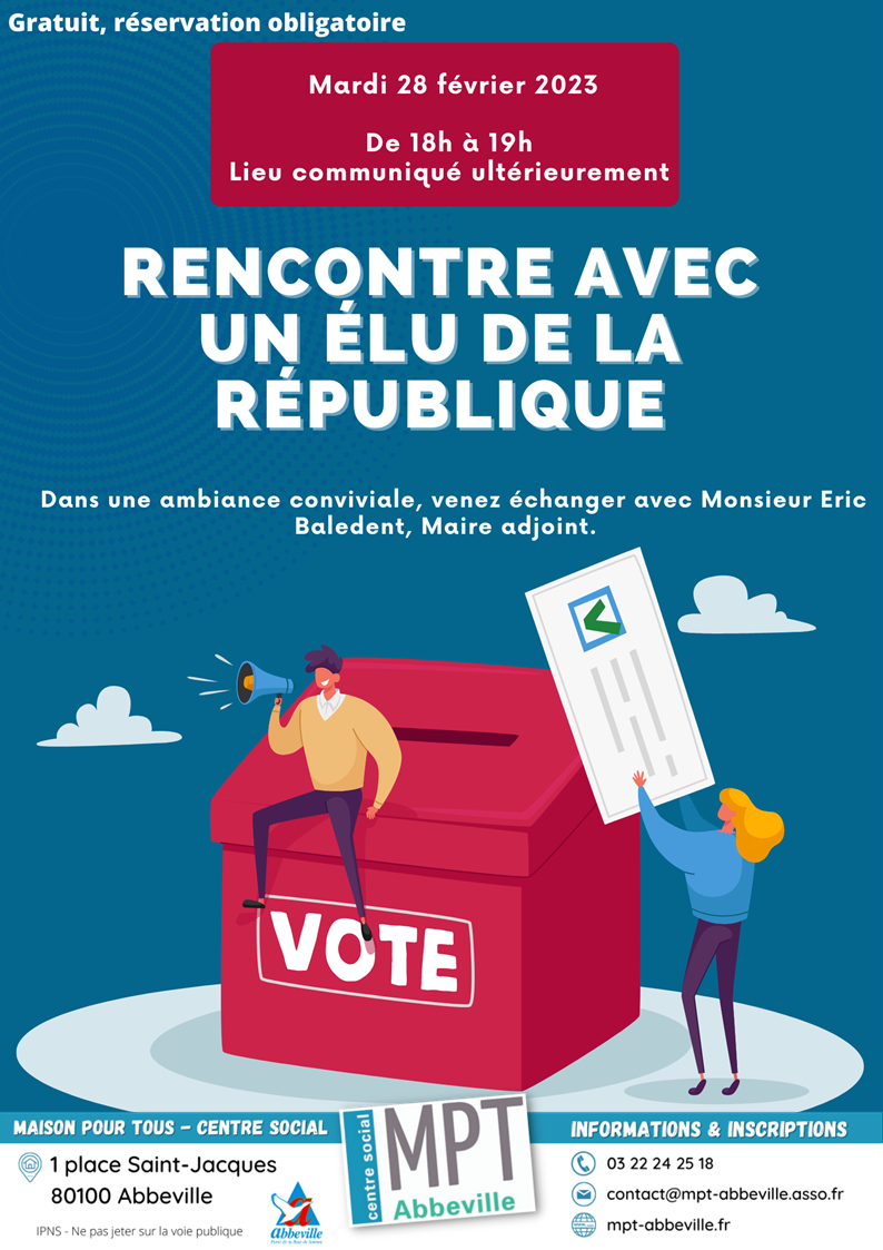 Débat citoyen : rencontre avec un élu de la république