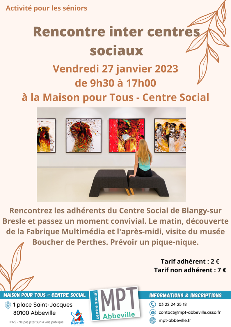 Rencontre inter centres sociaux