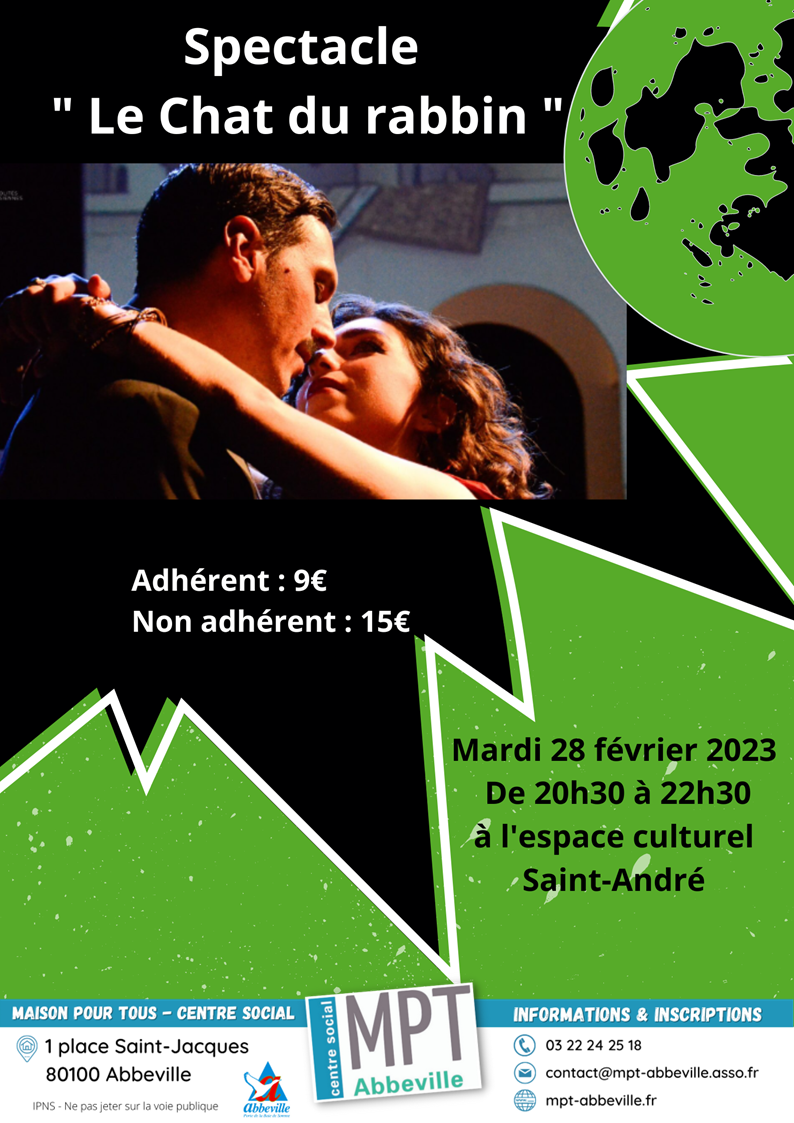 Spectacle "Le chat du Rabin"