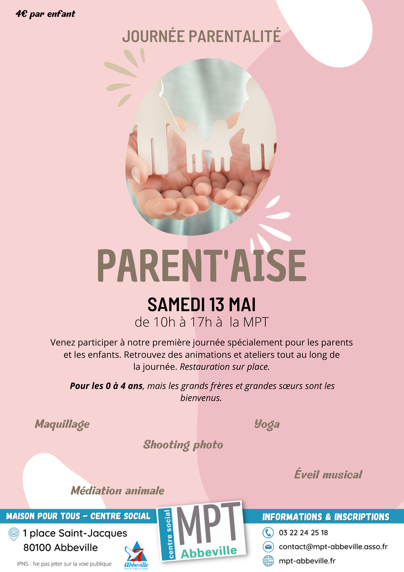 Parent'aise : journée parentalité