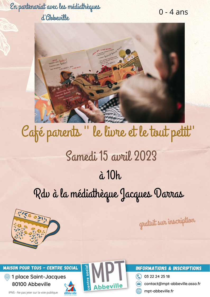 Café parents "Le livre et le tout-petit"