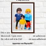 Après-midis ludiques en famille : tableau de famille en Playmobil