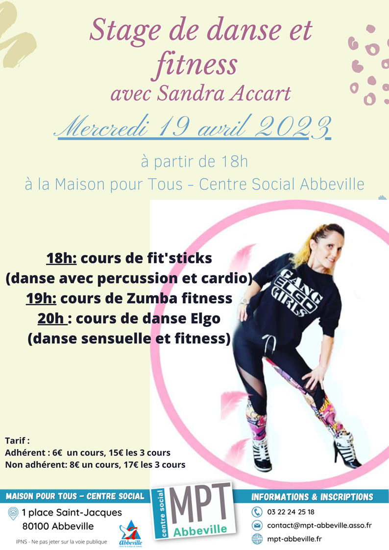 Stage de danse et fitness