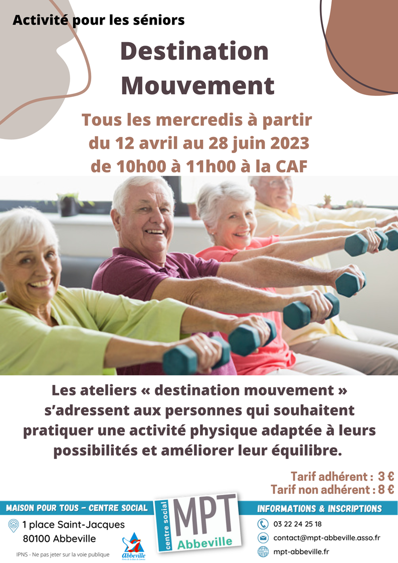 Destination mouvement