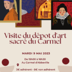 Visite du dépôt d'art sacré du Carmel
