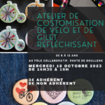 Atelier customise ton deux roues et ton gilet réfléchissant