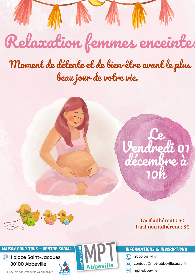 Futures mamans : relaxation femmes enceintes