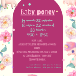 Initiation baby poney
