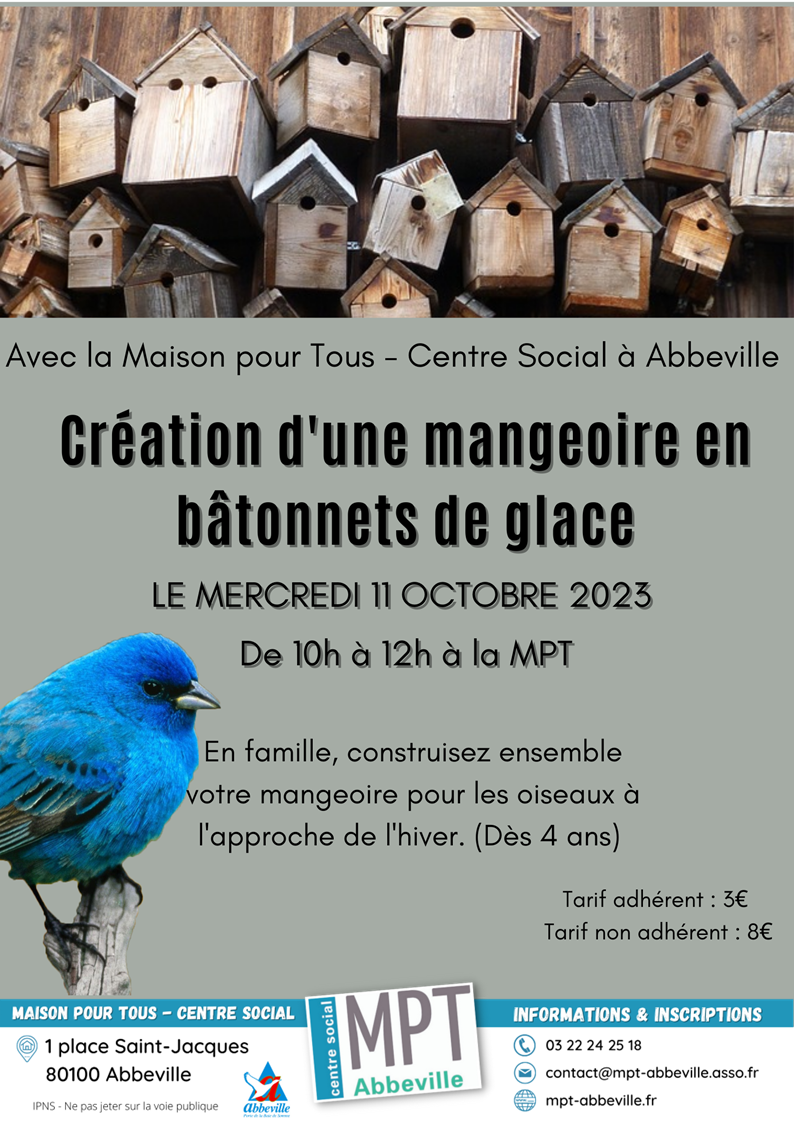 Après-midi ludiques en famille : création d'une mangeoire en bâtonnets de glace