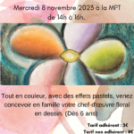 Après-midi ludiques en famille : drawing flowers : dessine tes fleurs