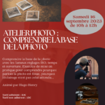 Atelier photo : comprendre la base de la photo