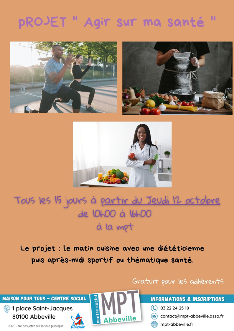 Projet "agir sur ma santé"