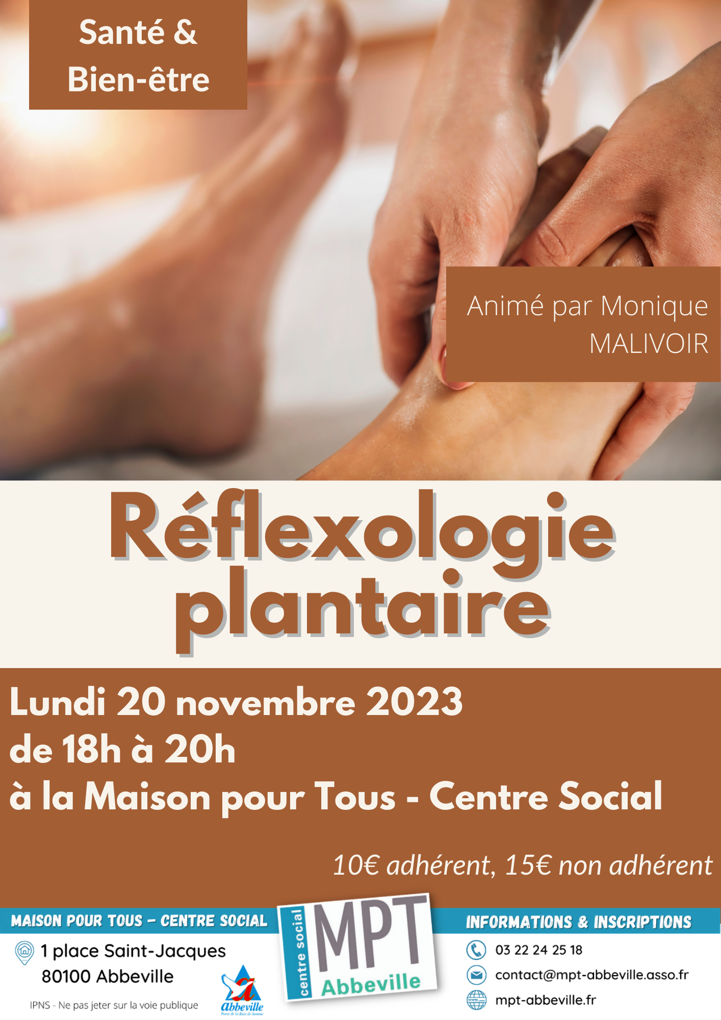 Réflexologie plantaire