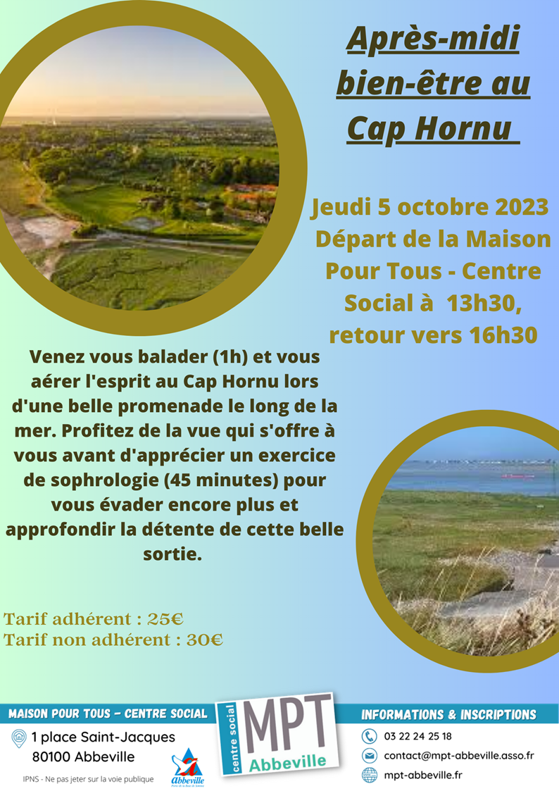 Après-midi bien-être au Cap Hornu