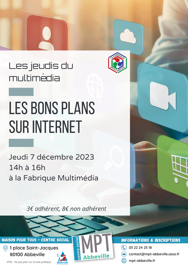 Les jeudis du multimédia : les bons plans sur Internet