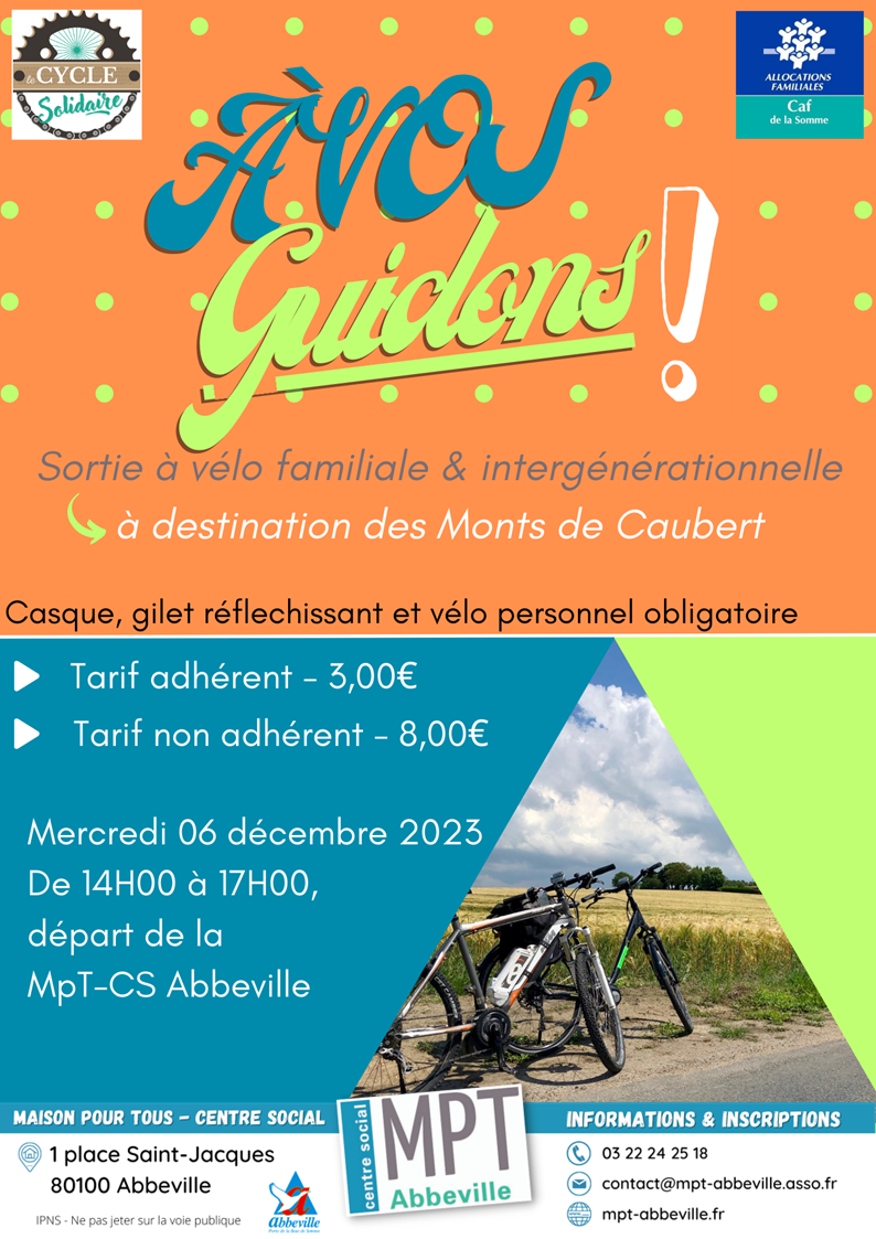 Le Cycle Solidaire : à vos guidons !