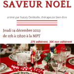 Le bien-être dans l'assiette : saveur Noël