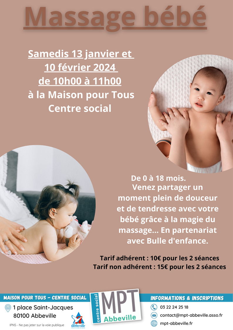 Massage bébé