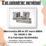 Création d'un calendrier perpétuel