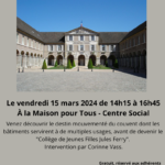 Du couvent des ursulines au collège Jules Ferry, 325 ans d'histoire