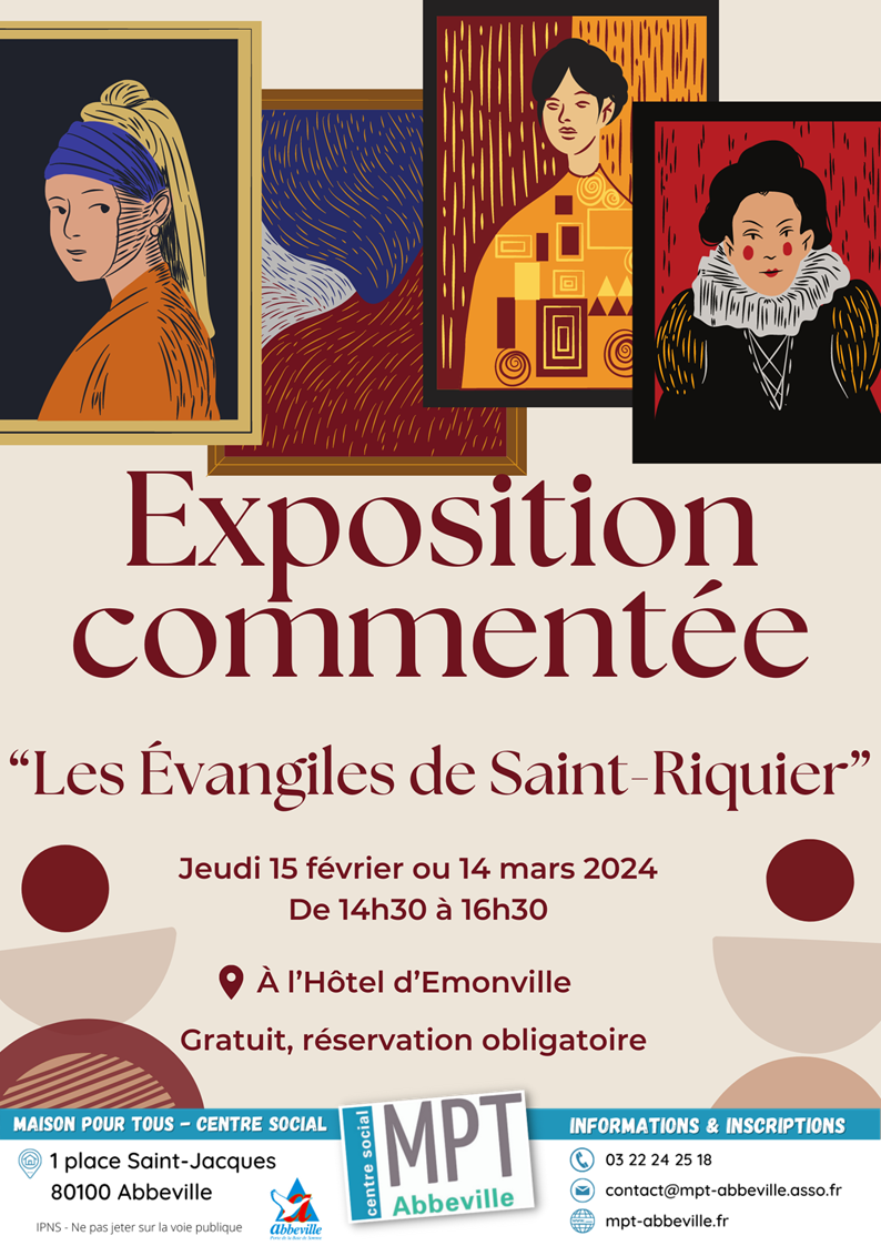 Exposition commentée : trésor carolingien "Les Evangiles de Saint-Riquier"