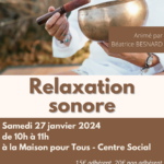 Relaxation sonore