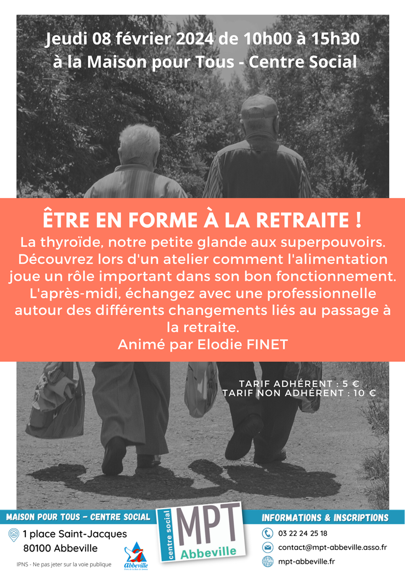 Vivons retraite : être en forme à la retraite