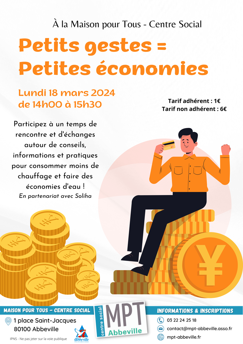 Vivons retraite : petits gestes = petites économies