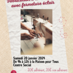 Couture : fabrication d'une trousse avec fermeture éclair