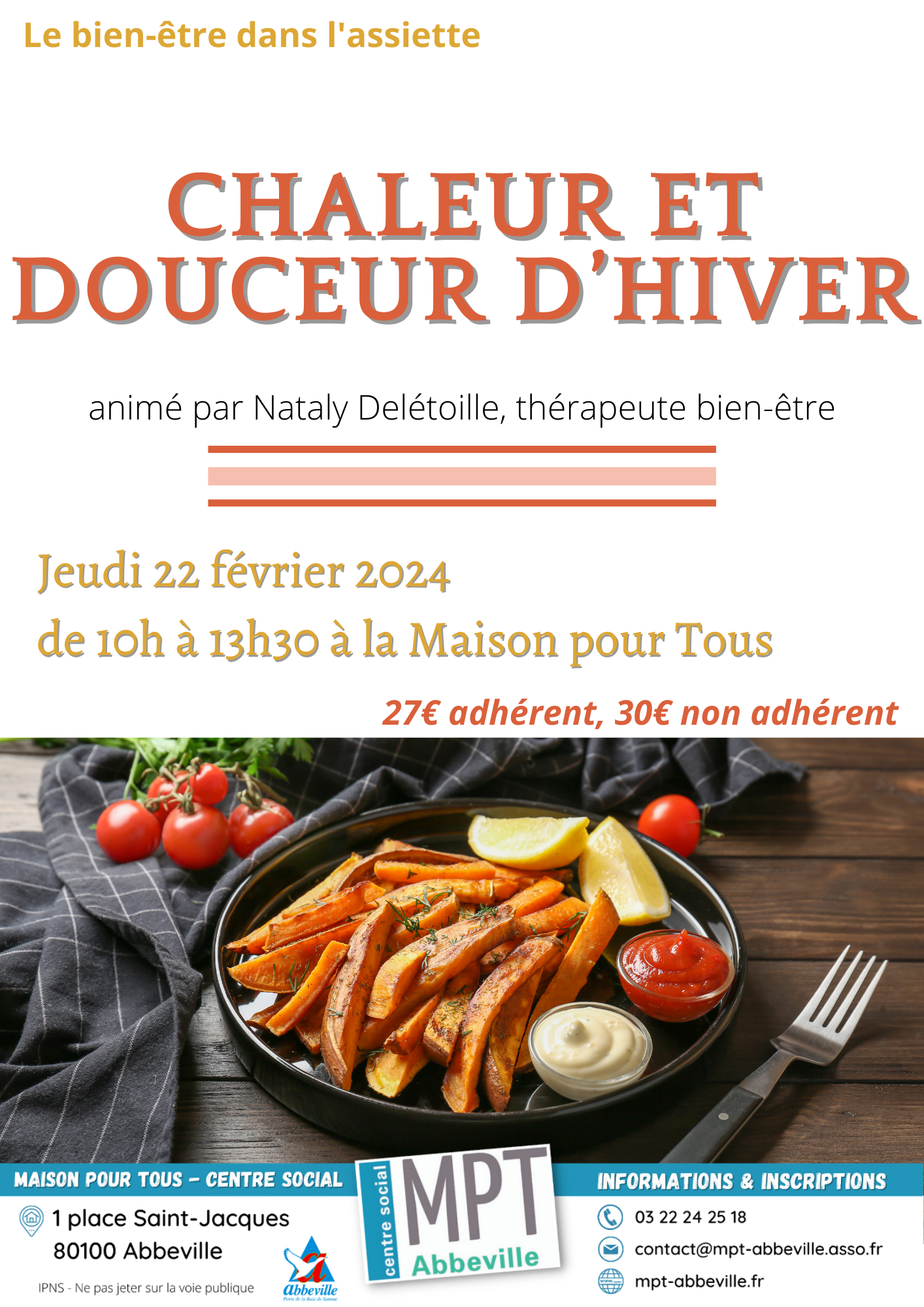 Le bien-être dans l'assiette : chaleur et douceur de l'hiver