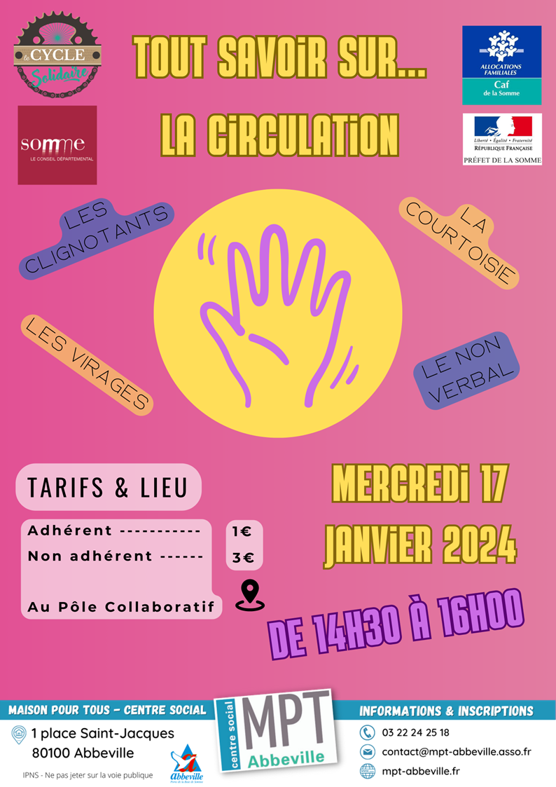 Le Cycle Solidaire : tout savoir sur la circulation