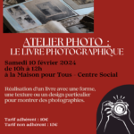 Atelier photo : le livre photographique
