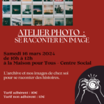 Atelier photo : se raconter en image