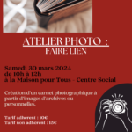 Atelier photo : faire lien